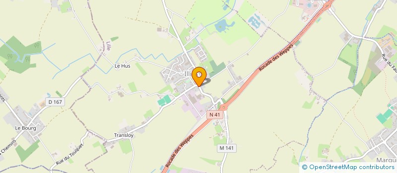 localisation de l'entreprise MONSIEUR THOMAS CARBONNIER  ILLIES