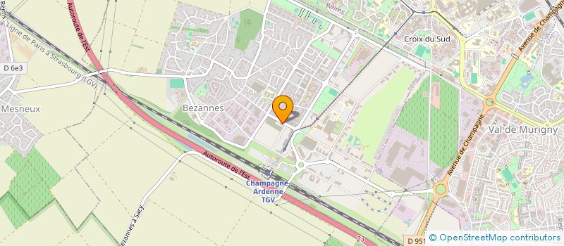 localisation de l'entreprise MONSIEUR THOMAS CARDOT-MUNIER  BEZANNES