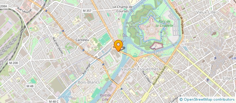 localisation de l'entreprise MONSIEUR THOMAS CARIN à LILLE