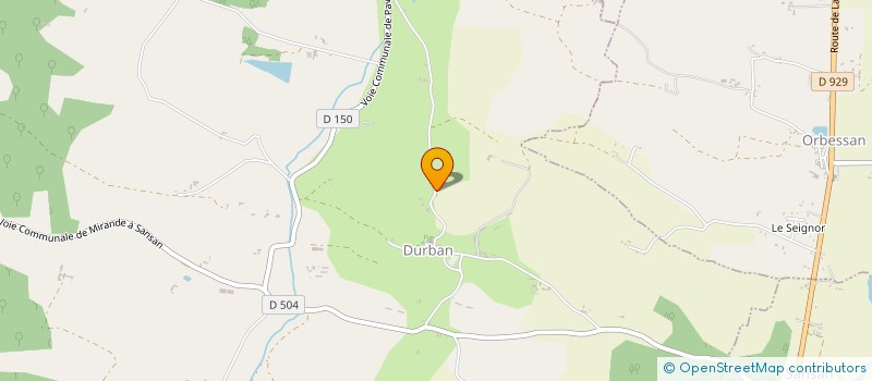 localisation de l'entreprise MONSIEUR THOMAS CARLIER  DURBAN