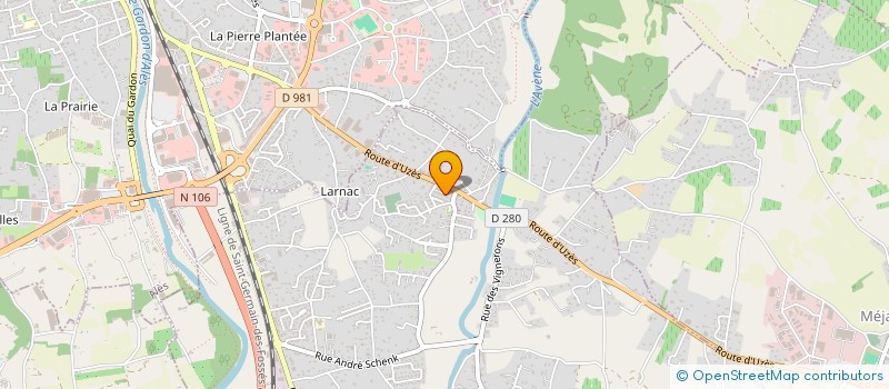 localisation de l'entreprise MONSIEUR THOMAS CARMONA  SAINT-HILAIRE-DE-BRETHMAS