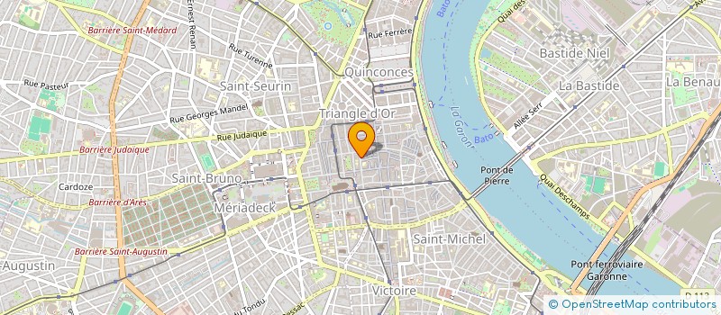 localisation de l'entreprise MONSIEUR THOMAS CARPENTIER  BORDEAUX