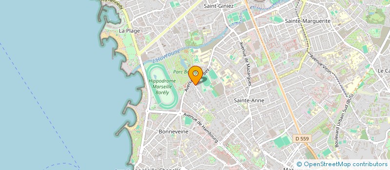 localisation de l'entreprise MONSIEUR THOMAS CARPENTIER à MARSEILLE 8