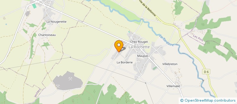 localisation de l'entreprise MONSIEUR THOMAS CARTER à LA ROCHETTE