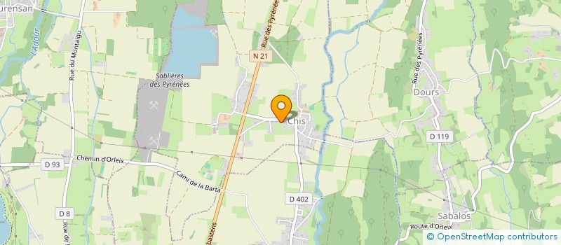 localisation de l'entreprise MONSIEUR THOMAS CARVALHO  CHIS