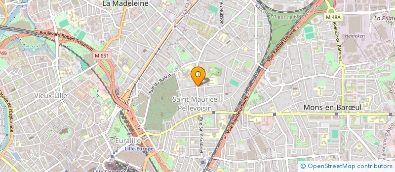localisation de l'entreprise MONSIEUR THOMAS CASTALDI à LILLE