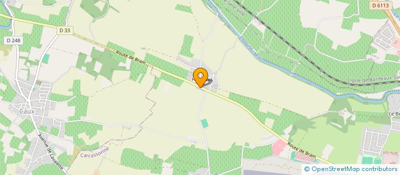 localisation de l'entreprise MONSIEUR THOMAS CASTEL  CARCASSONNE