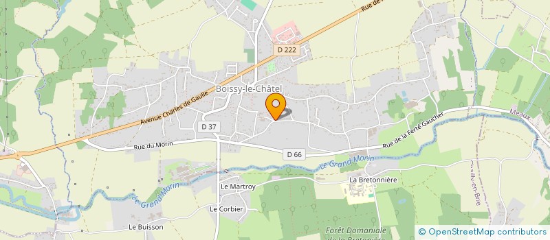 localisation de l'entreprise MONSIEUR THOMAS CASTILLON DU PERRON  BOISSY-LE-CHATEL