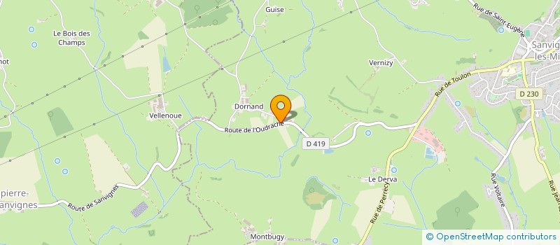 localisation de l'entreprise MONSIEUR THOMAS CASULA  SANVIGNES-LES-MINES