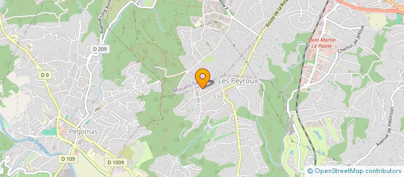 localisation de l'entreprise MONSIEUR THOMAS CATALAN à LA ROQUETTE-SUR-SIAGNE