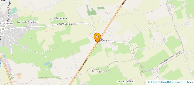 localisation de l'entreprise MONSIEUR THOMAS CATHERINE  SOULEUVRE EN BOCAGE