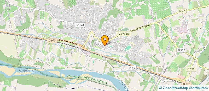 localisation de l'entreprise MONSIEUR THOMAS CATIER  LAURIS