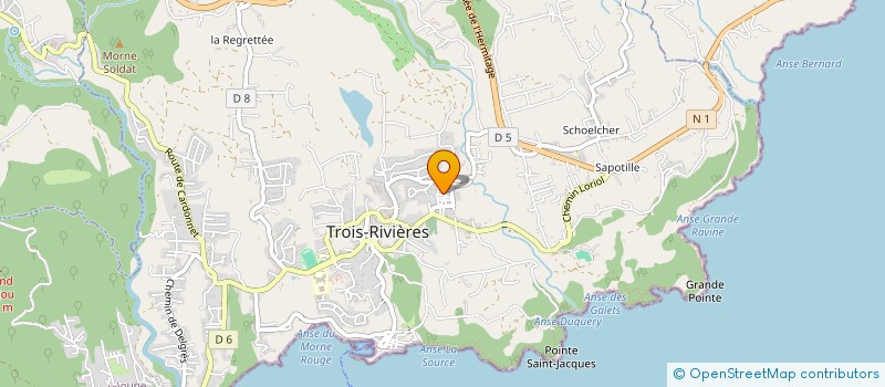 localisation de l'entreprise MONSIEUR THOMAS CAUQUIL  TROIS-RIVIERES