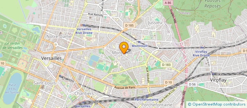 localisation de l'entreprise MONSIEUR THOMAS CAUSERO à VERSAILLES