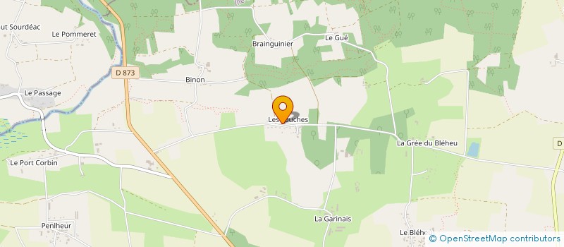 localisation de l'entreprise MONSIEUR THOMAS CAZES  BAINS-SUR-OUST