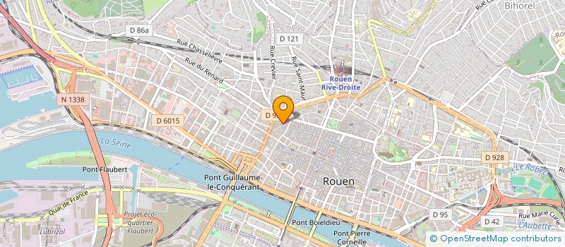 localisation de l'entreprise MONSIEUR THOMAS CHABERT  ROUEN