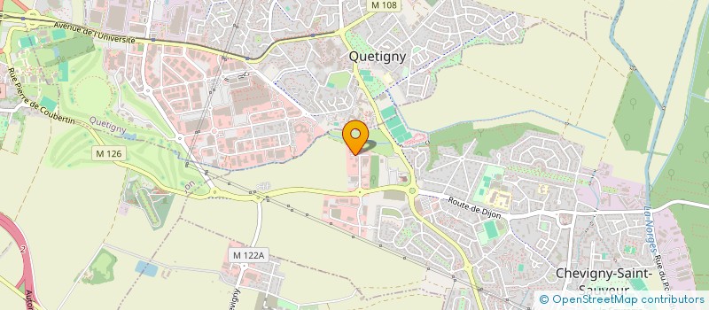 localisation de l'entreprise MONSIEUR THOMAS CHAGROT à CHEVIGNY-SAINT-SAUVEUR