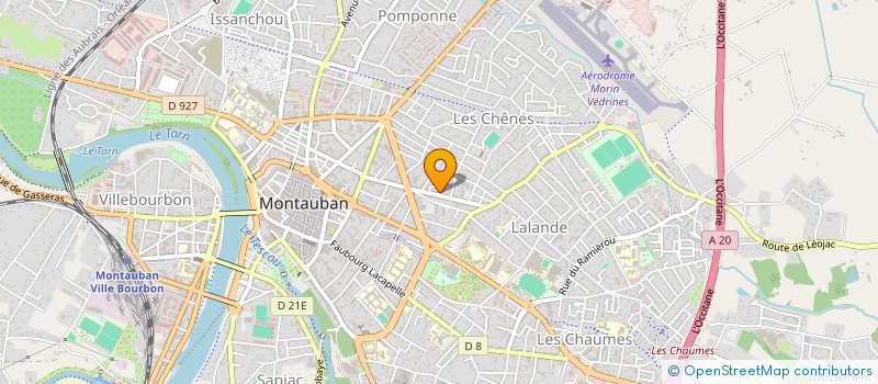 localisation de l'entreprise MONSIEUR THOMAS CHALAGUIER  MONTAUBAN