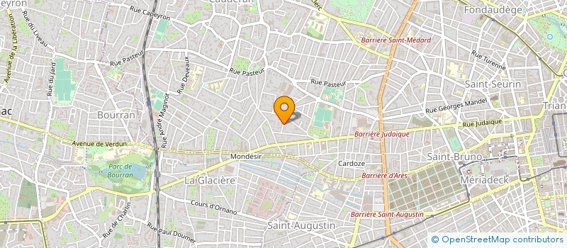 localisation de l'entreprise MONSIEUR THOMAS CHALAND à BORDEAUX