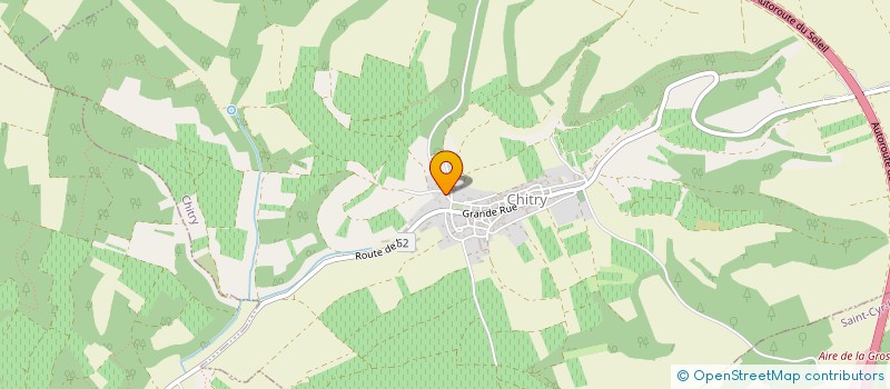 localisation de l'entreprise MONSIEUR THOMAS CHALMEAU  CHITRY