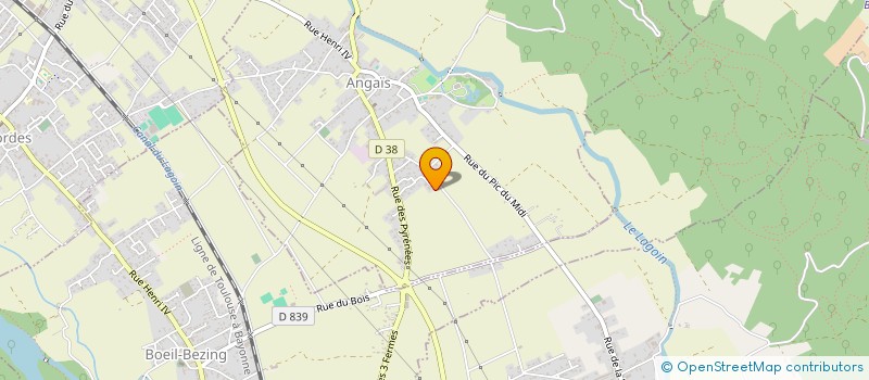 localisation de l'entreprise MONSIEUR THOMAS CHAMBE  ANGAIS