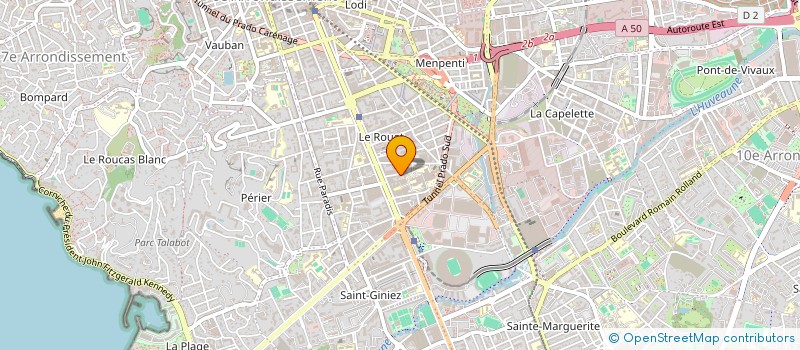 localisation de l'entreprise MONSIEUR THOMAS CHANTRELLE à MARSEILLE
