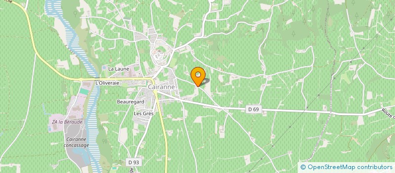 localisation de l'entreprise MONSIEUR THOMAS CHARLOT  ORANGE