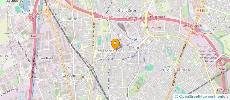 localisation de l'entreprise MONSIEUR THOMAS CHARPENTIER à TOULOUSE