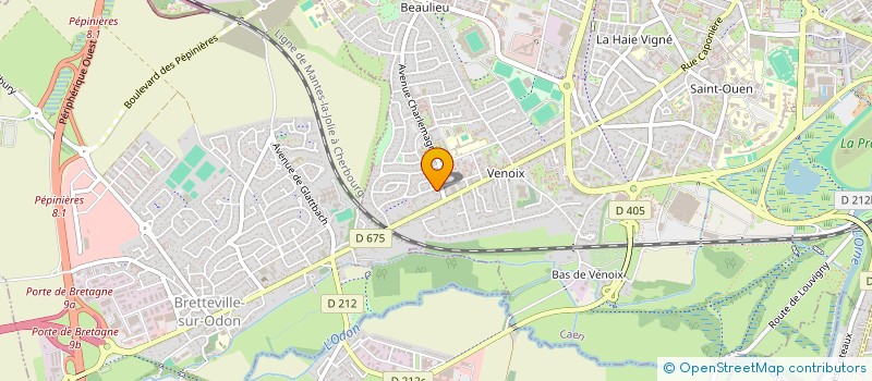 localisation de l'entreprise MONSIEUR THOMAS CHARRIER à CAEN