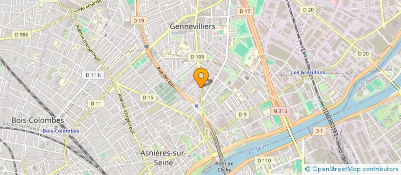 localisation de l'entreprise MONSIEUR THOMAS CHARTON à ASNIERES-SUR-SEINE