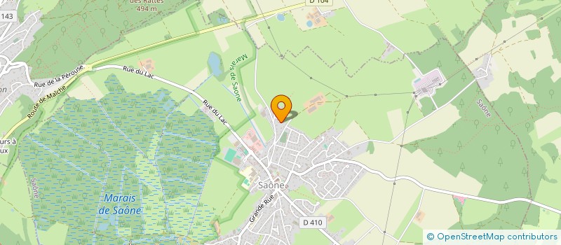 localisation de l'entreprise MONSIEUR THOMAS CHASSOT  SAONE