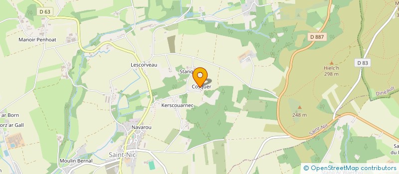 localisation de l'entreprise MONSIEUR THOMAS CHAUVIN  SAINT-NIC