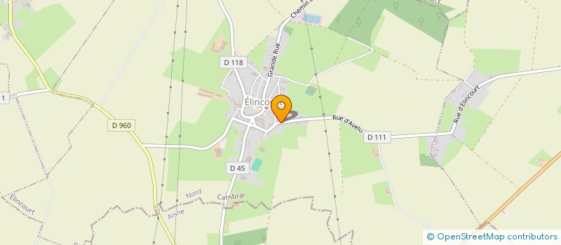 localisation de l'entreprise MONSIEUR THOMAS CHAUWIN  ELINCOURT