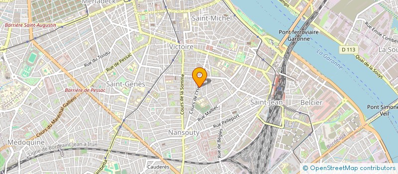 localisation de l'entreprise MONSIEUR THOMAS CHELIM  BORDEAUX