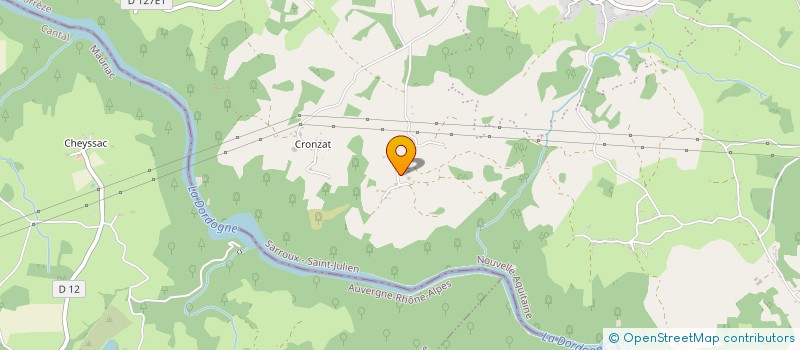 localisation de l'entreprise MONSIEUR THOMAS CHELSTOWSKI  BORT LES ORGUES