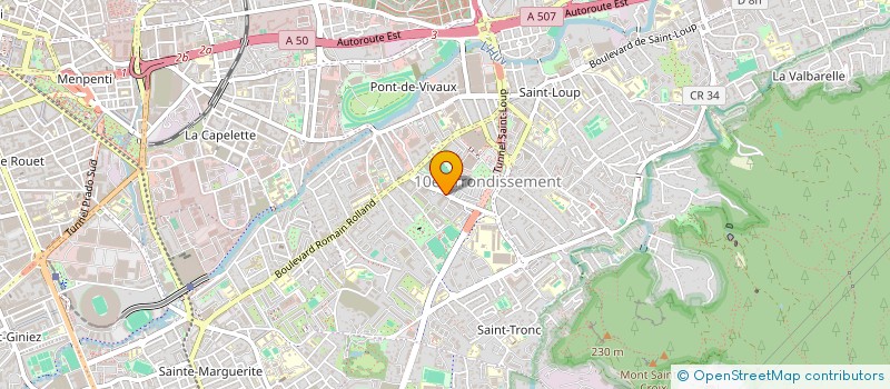 localisation de l'entreprise MONSIEUR THOMAS CHEN  MARSEILLE