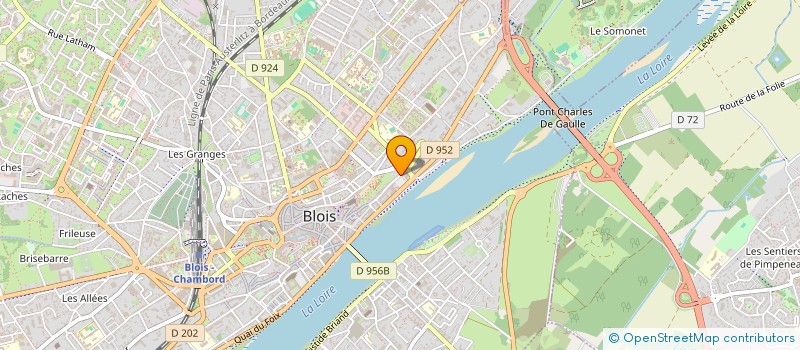 localisation de l'entreprise MONSIEUR THOMAS CHENEAU  BLOIS