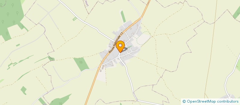 localisation de l'entreprise MONSIEUR THOMAS CHICANDARD  SOREL