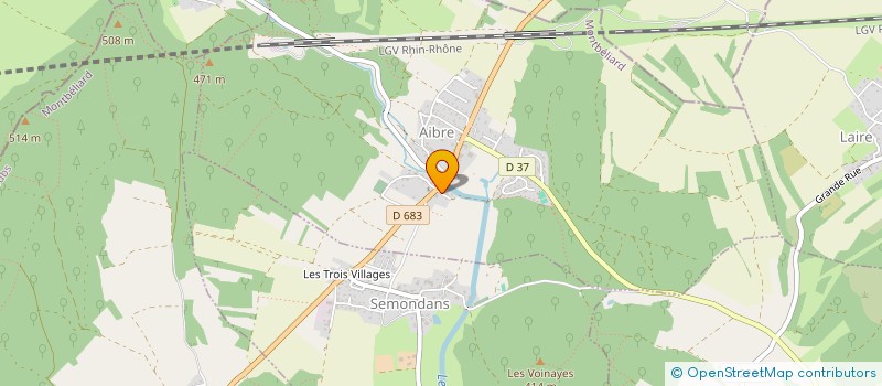 localisation de l'entreprise MONSIEUR THOMAS CHIPEAUX  AIBRE