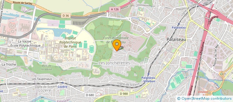 localisation de l'entreprise MONSIEUR THOMAS CHOCHON à PALAISEAU