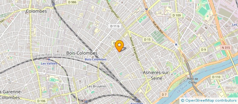 localisation de l'entreprise MONSIEUR THOMAS CHOLET à ASNIERES-SUR-SEINE