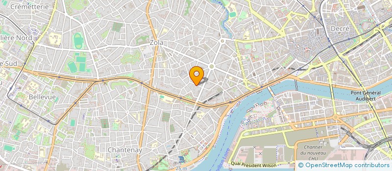 localisation de l'entreprise MONSIEUR THOMAS CHOPIN  NANTES