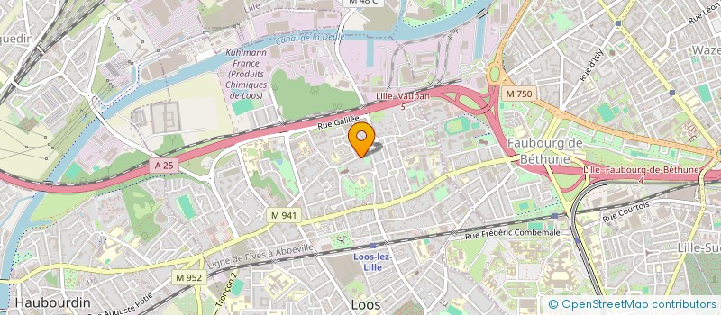 localisation de l'entreprise MONSIEUR THOMAS CHOQUENET  LOOS