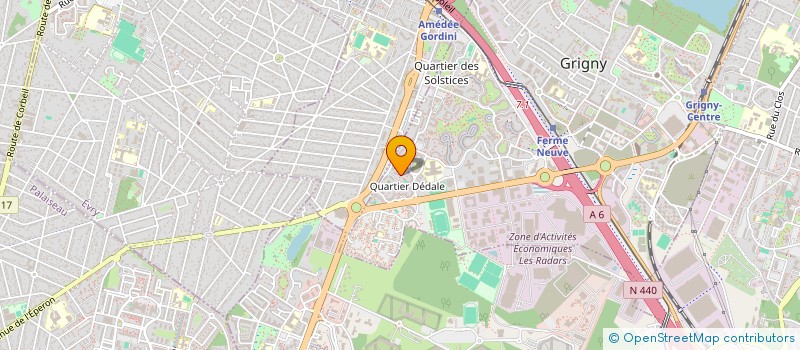 localisation de l'entreprise MONSIEUR THOMAS CHULEM  GRIGNY