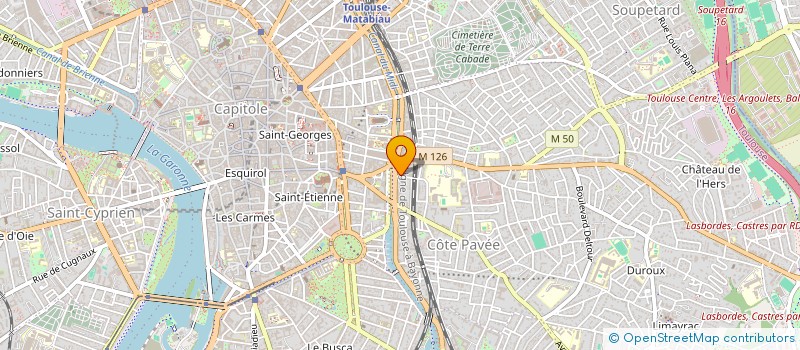 localisation de l'entreprise MONSIEUR THOMAS CILLARD à TOULOUSE