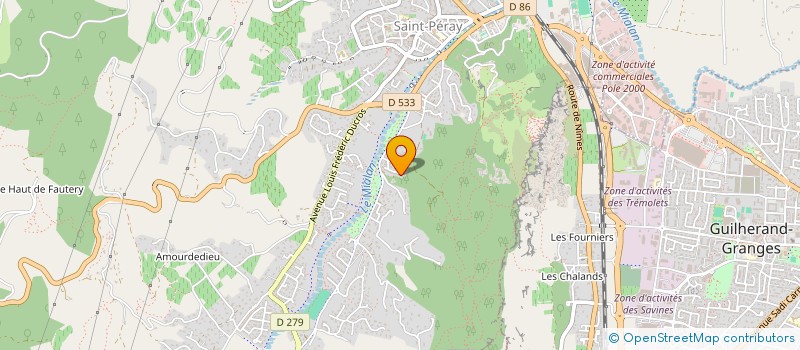 localisation de l'entreprise MONSIEUR THOMAS CIMETTA  SAINT-PERAY