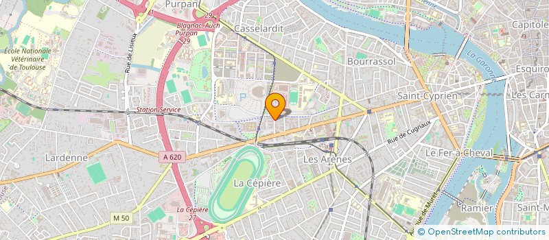 localisation de l'entreprise MONSIEUR THOMAS CLAMON à TOULOUSE