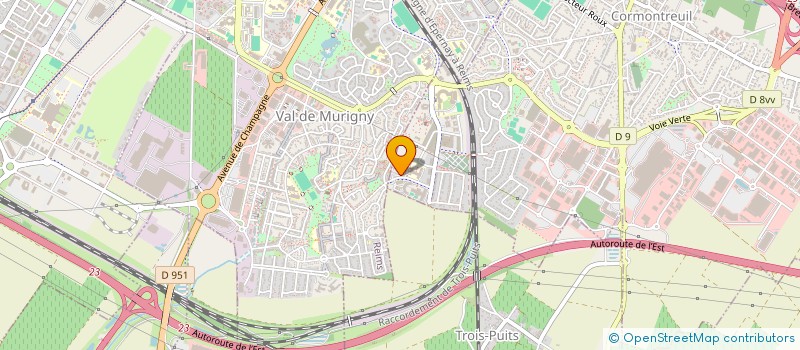 localisation de l'entreprise MONSIEUR THOMAS CLARK  CORMONTREUIL