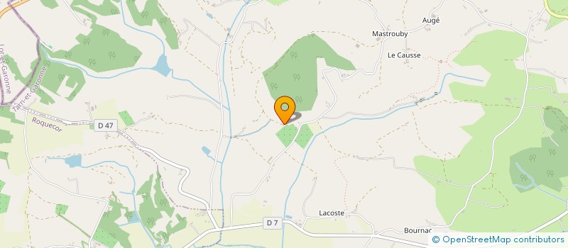 localisation de l'entreprise MONSIEUR THOMAS CLASEN  MONTAIGU-DE-QUERCY