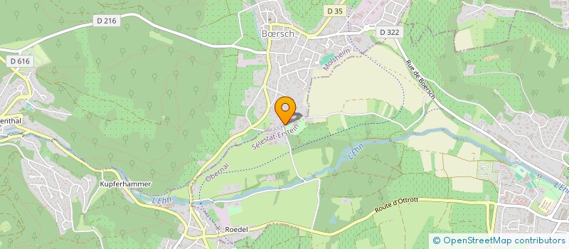 localisation de l'entreprise MONSIEUR THOMAS CLAUSS  BRSCH